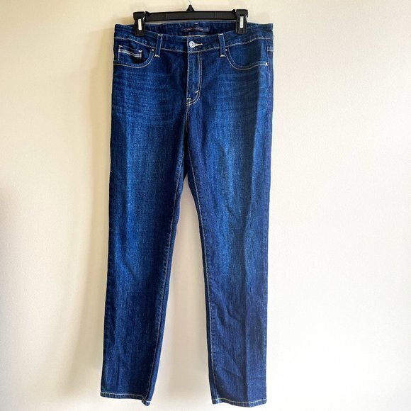 LEVIS‎ THE ORIGINAL JEANS MID RISE SKINNY BLUE WOMENS SIZE 12 M - Picture 1 of 8